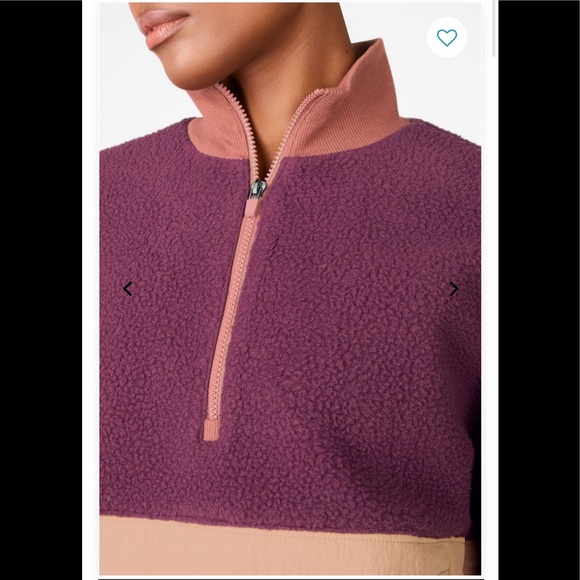 Fabletics Mallory Fleece Pullover NWT - Picture 4 of 16